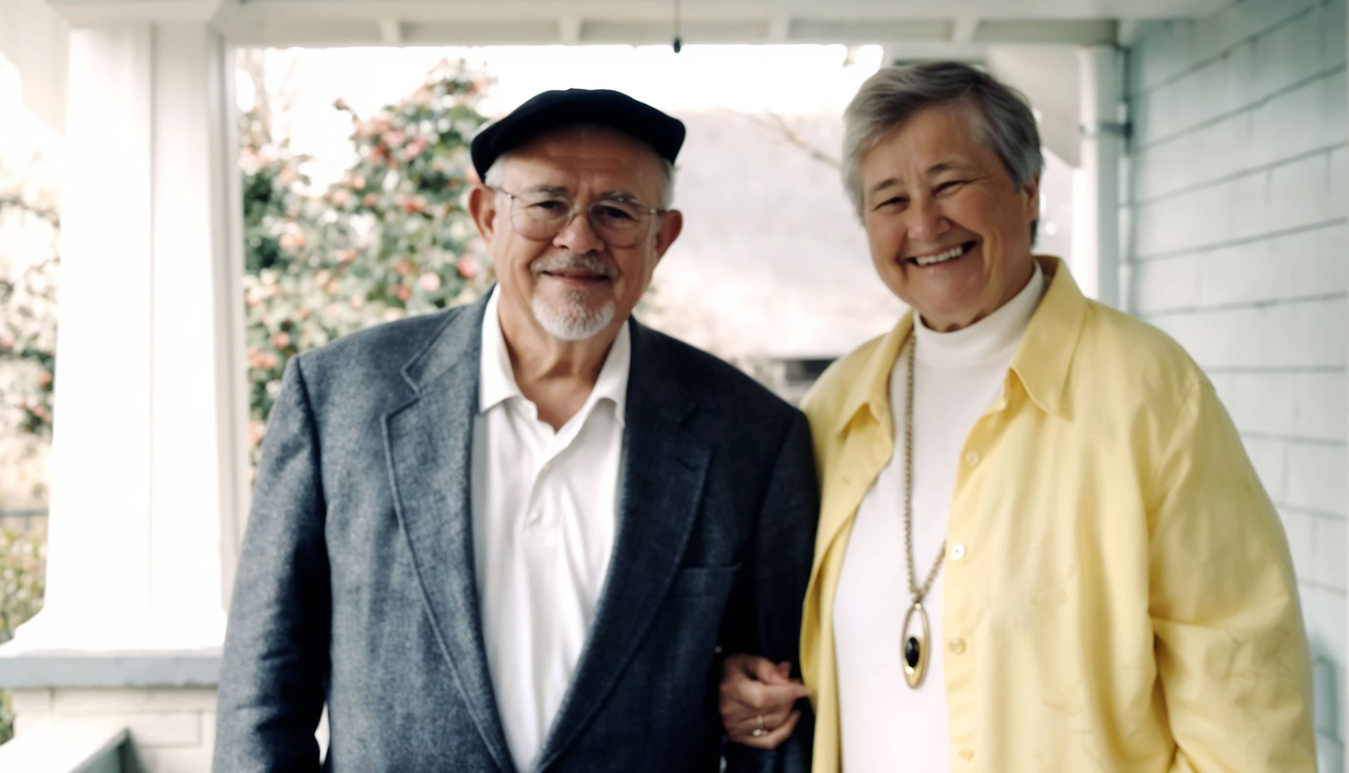 Life Sciences / Couple on porch